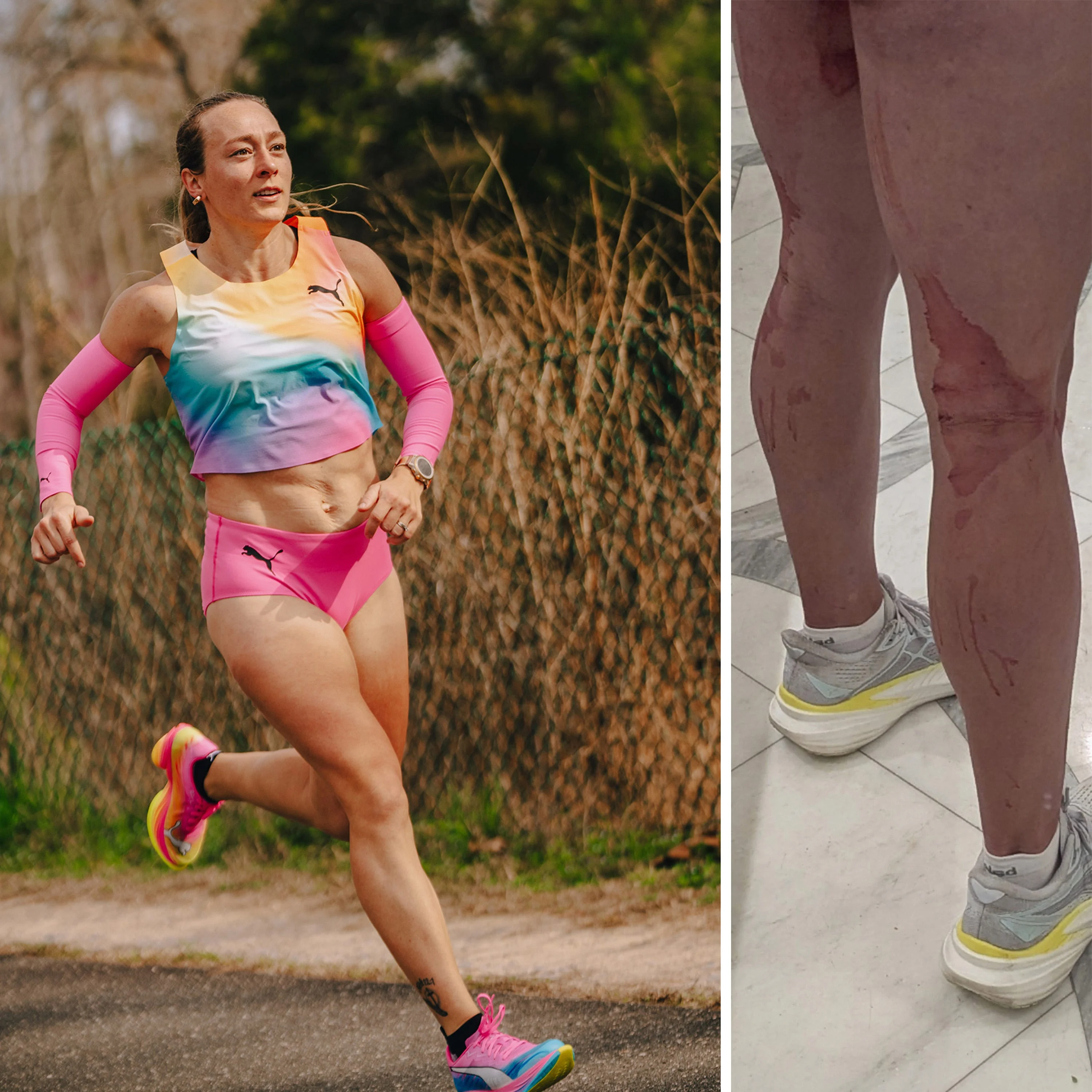 Overcoming Pain: Breanna Sieracki's Challenging Journey in the Boston Marathon