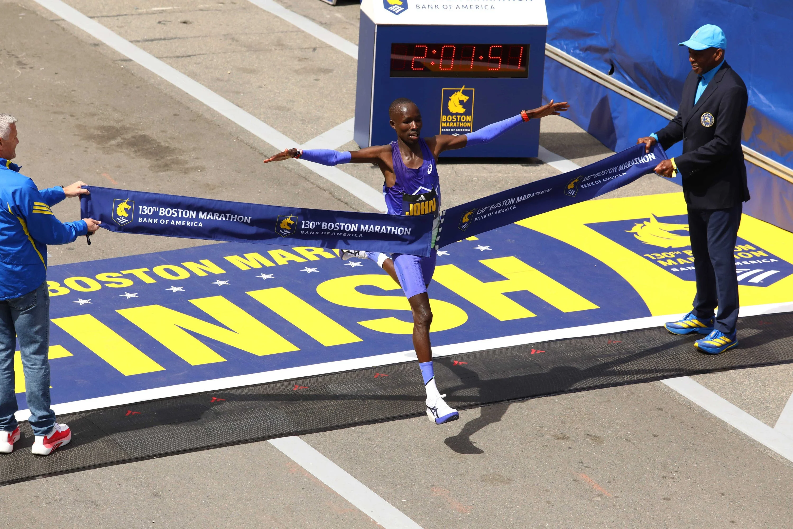 John Korir Shatters 15-Year-Old Boston Marathon Record with 2:01:52 Finish